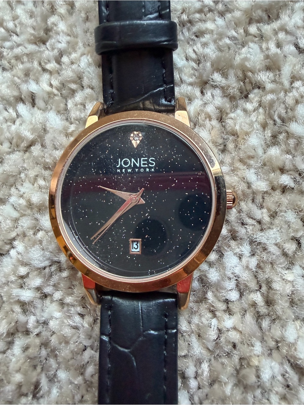 Jones New York Black & Rose Gold Watch - Picture 3 of 7
